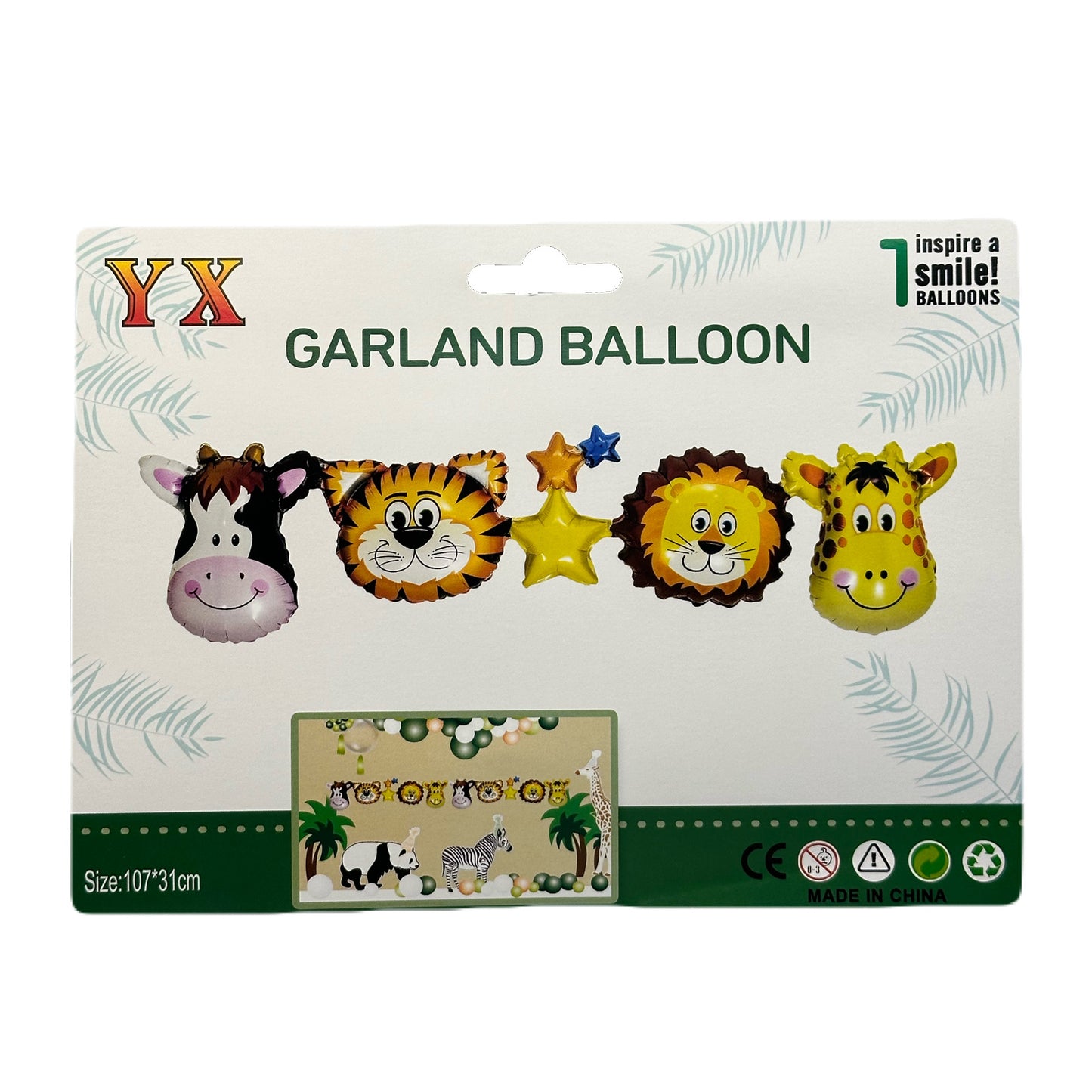 Ballons horizontaux à thèmes