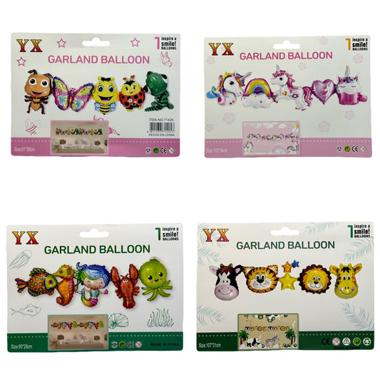 Ballons horizontaux à thèmes