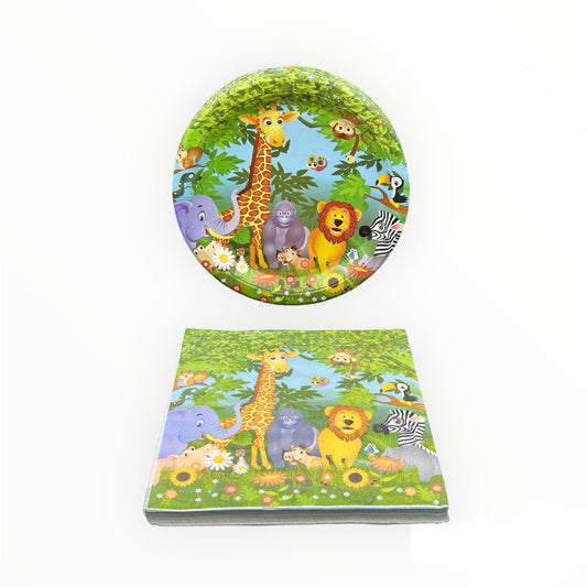 Kit Assiettes et Serviettes Disney