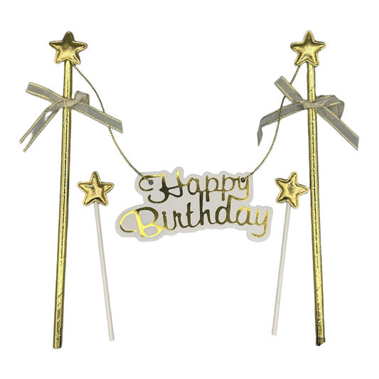 Topper Happy Birthday Etoile