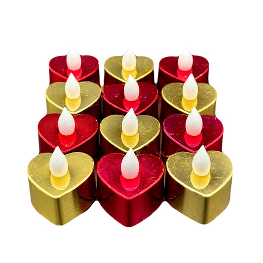 Bougies chauffe plat led (12pcs)