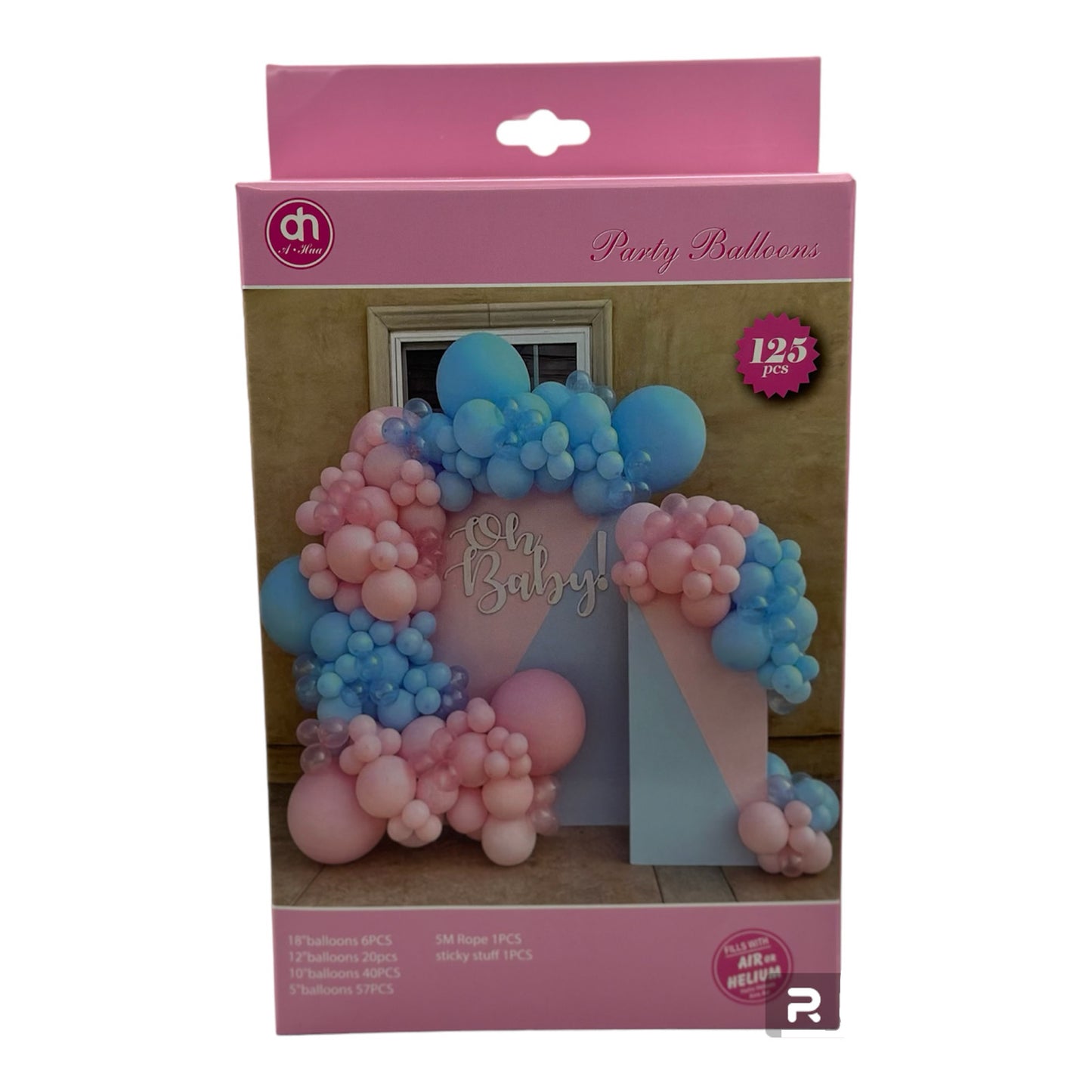 Arche à ballons avec fournitures