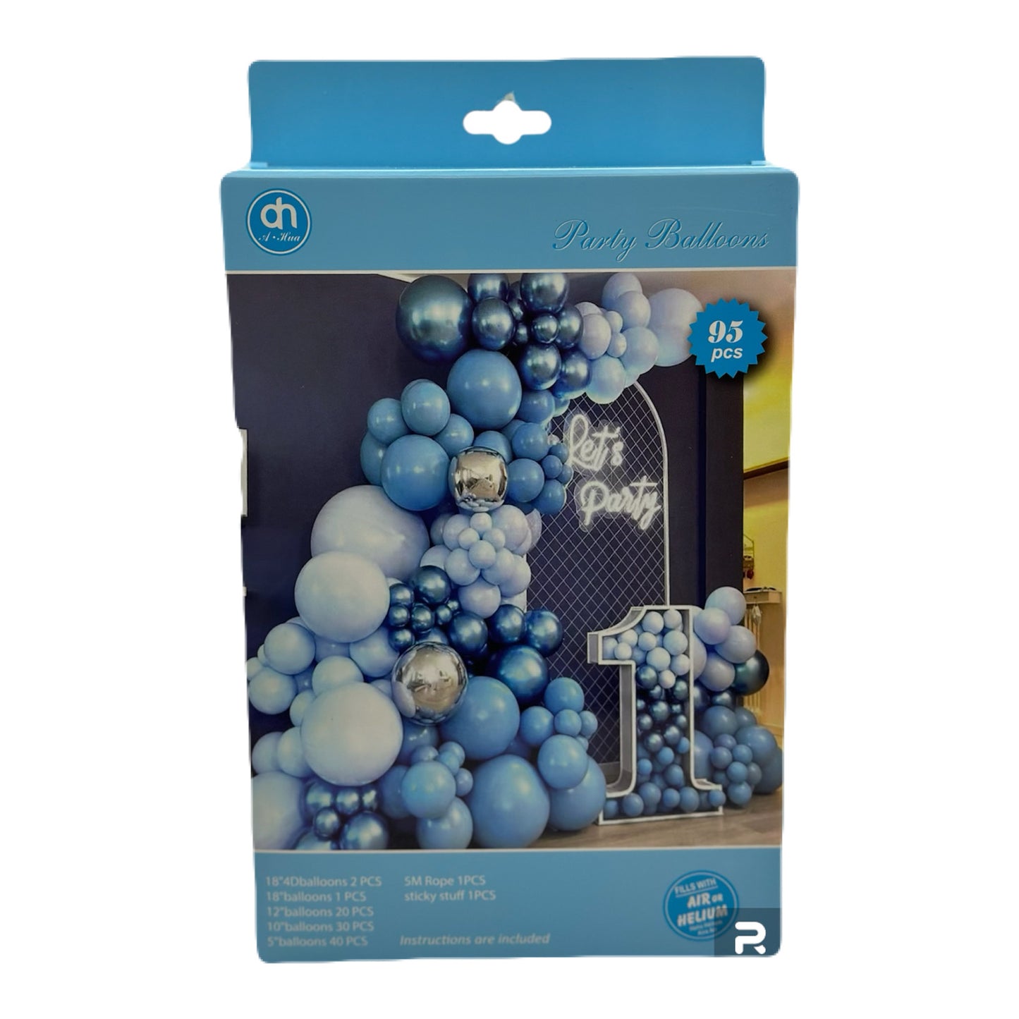 Arche à ballons avec fournitures